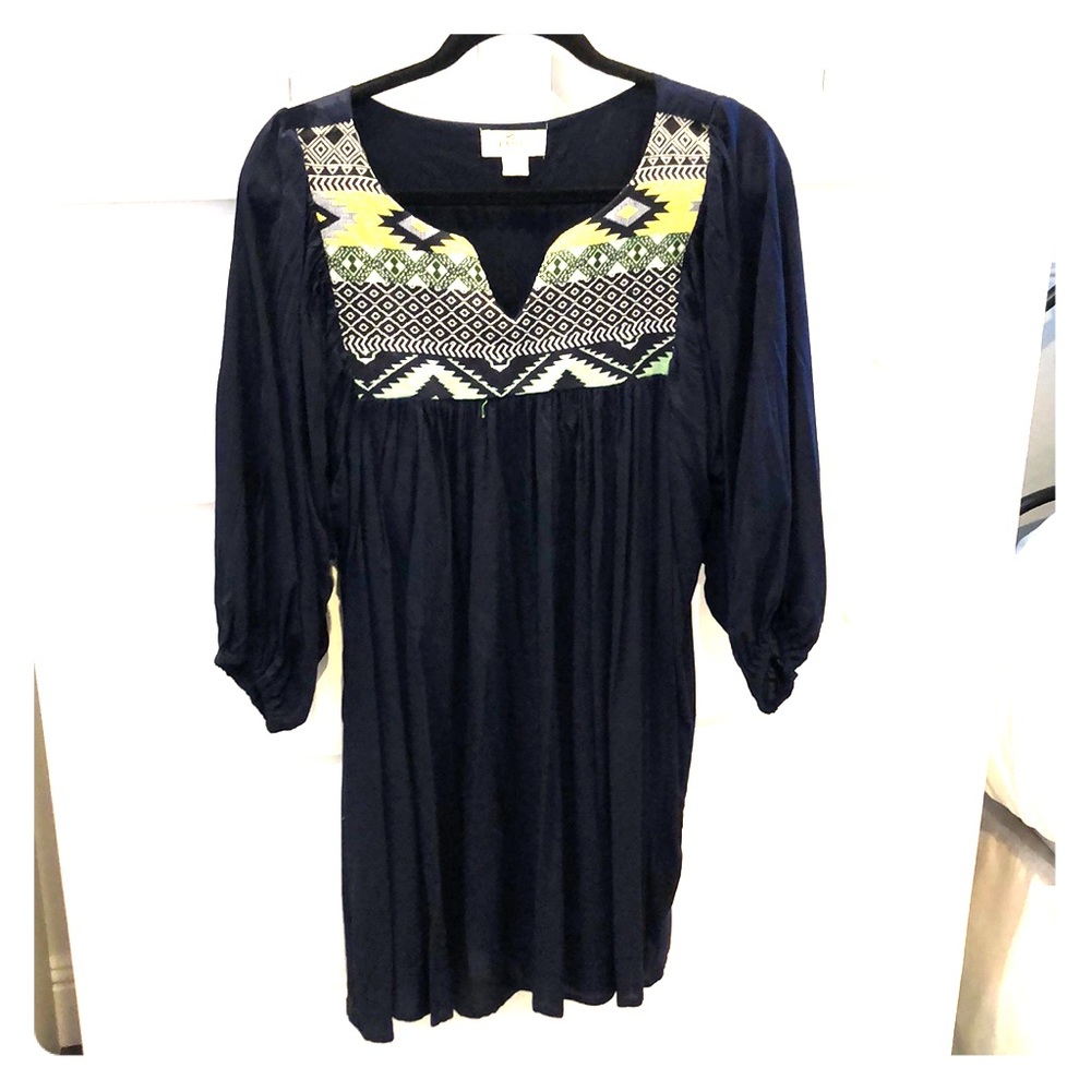 Exist XL above knee navy blue dress